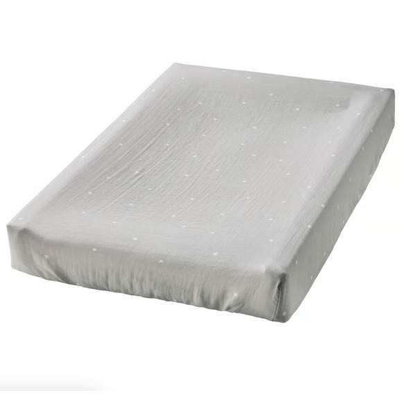 IKEA VÄDRA VADRA Cover For Changing Pad, Dotted/Gray, 18⅞"x29⅛" (705.033.71) NEW - Picture 2 of 3